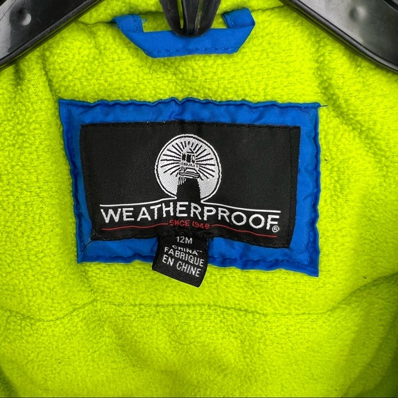 Weatherproof Boys 12 month snowsuit with winter coat gently used - Picture 6 of 6